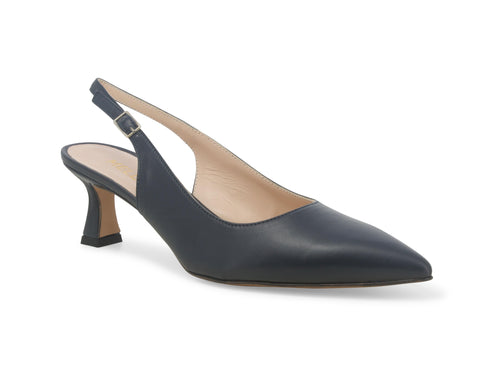 Melluso Décolleté Estivo Made in Italy Tacco Medio Tomaia Pelle